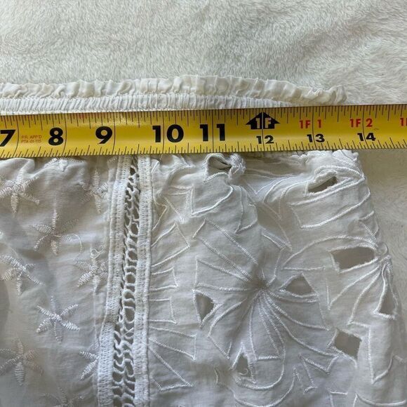 Ramy Brook Nicki Eyelet Strapless Top Small - Picture 9 of 10